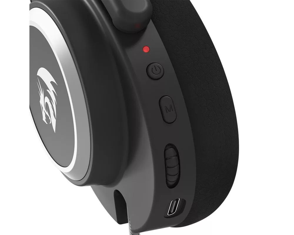 Слушалки Redragon Nyx Pro H891 с кабел и безжична Bluetooth връзка - черни 7