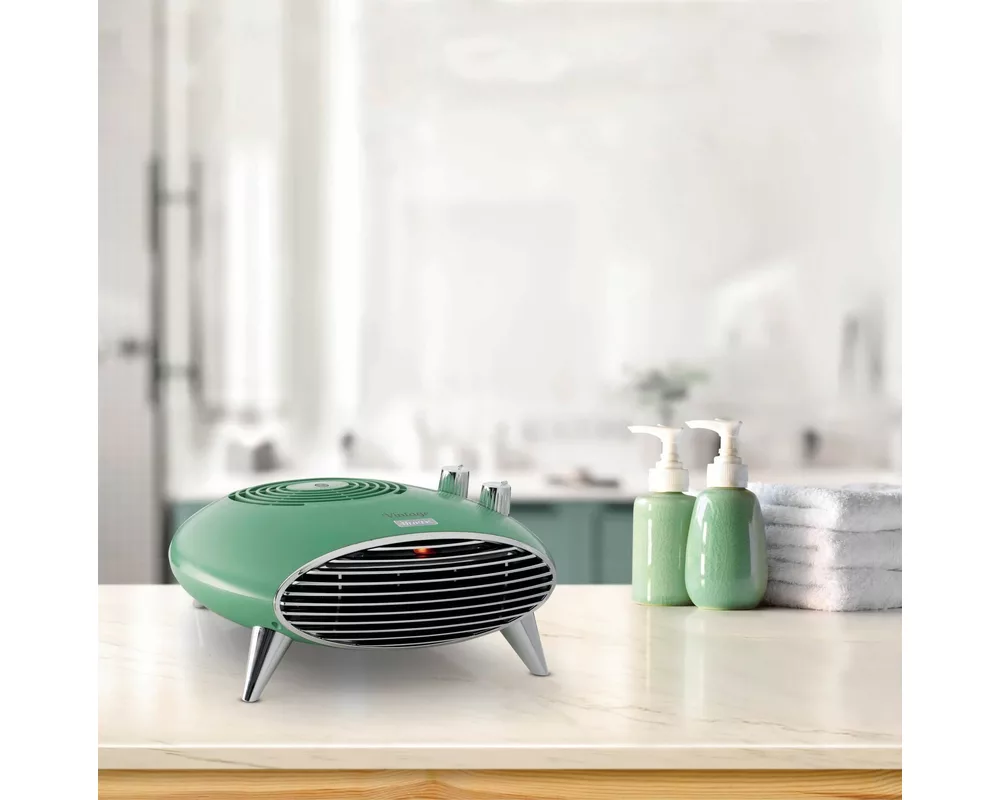 Smart отоплител Ariete 8211/04 Настолен Вентилаторен Отоплител Vintage Зелен 2