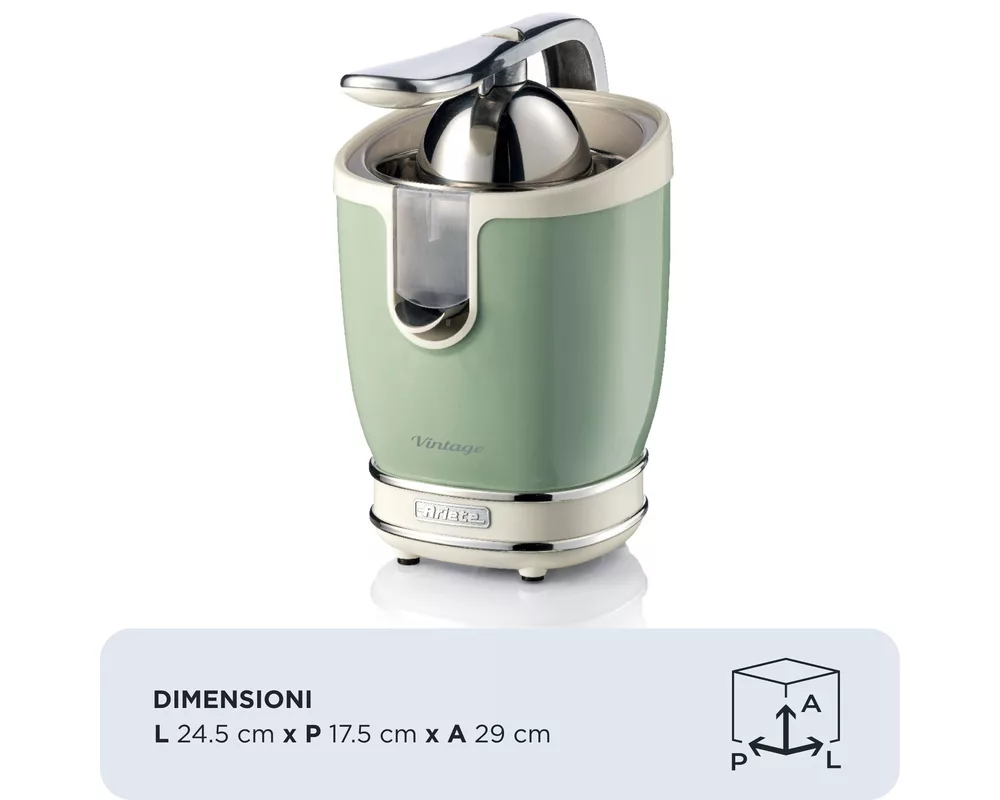 Сокоизстисквачка Ariete 0413/04 Сокоизстисквачка Vintage Зелен 4