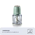 Кухненски робот Ariete 0438/04 Чопър Vintage Зелен 2