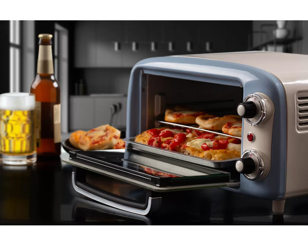 Микровълнова фурна Ariete 3919/05 Фурна Vintage 10 Л Светлосин 3