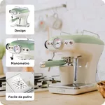 <span>Кафемашина</span> Ariete 1389/14 Еспресо Машина Vintage Зелен <span class='catalog-num-in-name'>00M138914AR0</span> - 