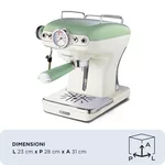 Кафемашина Ariete 1389/14 Еспресо Машина Vintage Зелен 2
