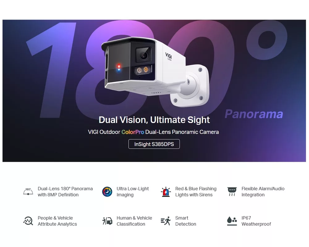 Цифрова IP камера TP-Link VIGI InSight S385DPS 6