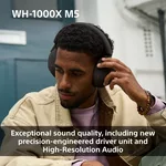 Слушалки Sony WH-1000XM5 WH1000XM5SAB.CE7 - черни 5