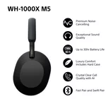 Слушалки Sony WH-1000XM5 WH1000XM5SAB.CE7 - черни 3