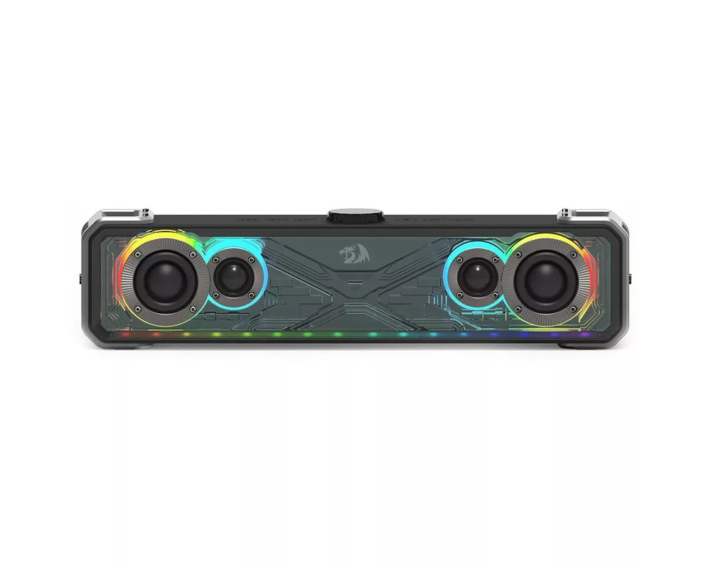 Тонколони Redragon Surge GS817 саундбар с RGB подсветка - черен 2