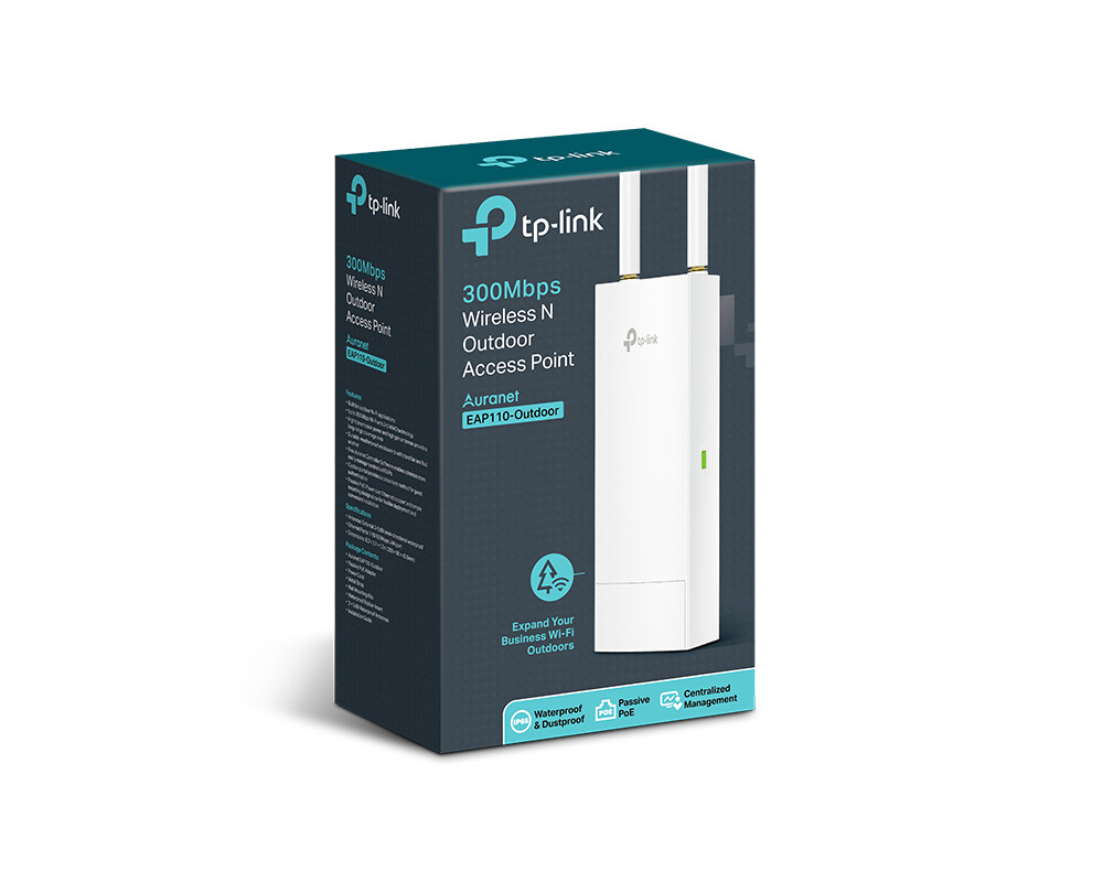 Access point (Точка за достъп) TP-LINK EAP110-Outdoor 300 Mbps 4