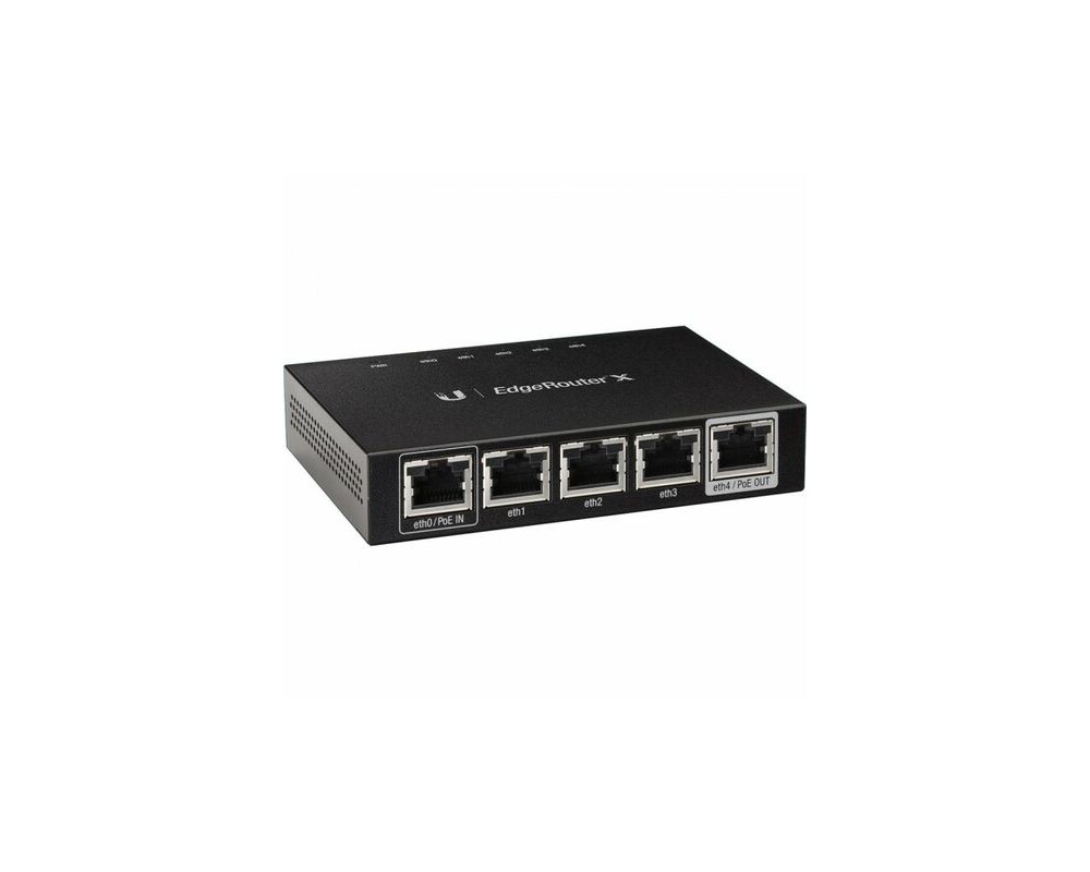 Рутер Ubiquiti EdgeRouter ER-X 5-Port single Passive PoE 5