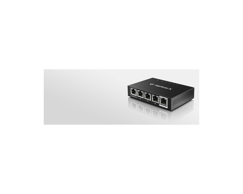 Рутер Ubiquiti EdgeRouter ER-X 5-Port single Passive PoE 8