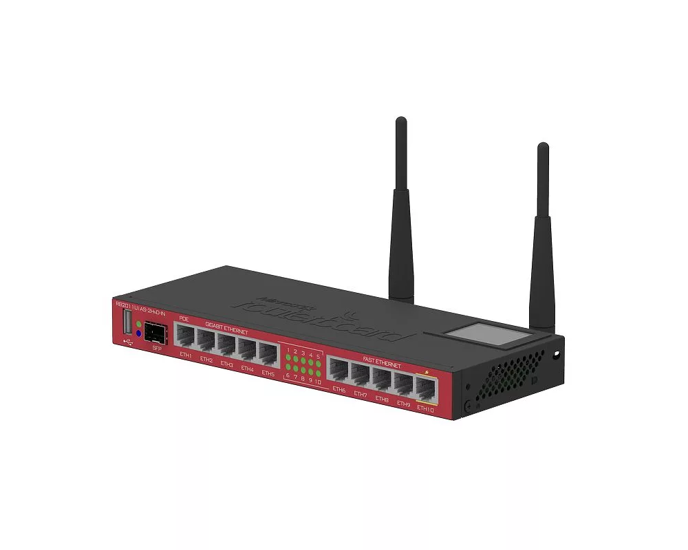 Рутер Mikrotik RouterBOARD RB2011UiAS-2HnD-IN 2