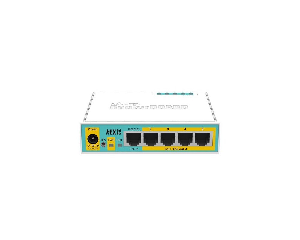 Рутер MikroTik hEX PoE lite (RB750UPr2) 10