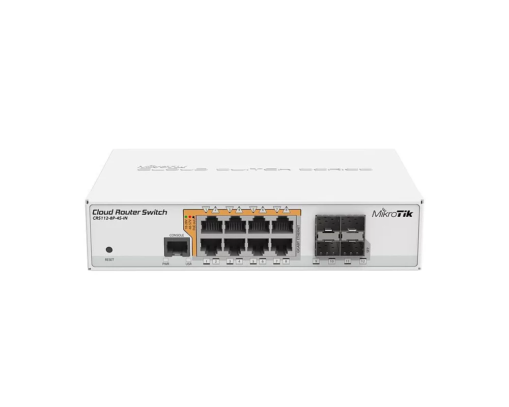 Switch (Комутатор) MikroTik CRS112-8P-4S-IN PoE 2