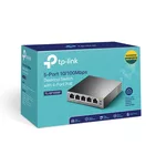 Switch (Комутатор) TP-Link TL-SF1005P с 4-PoE+ порта 4