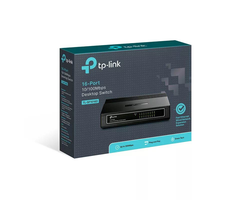 Switch (Комутатор) TP-Link TL-SF1016D 4