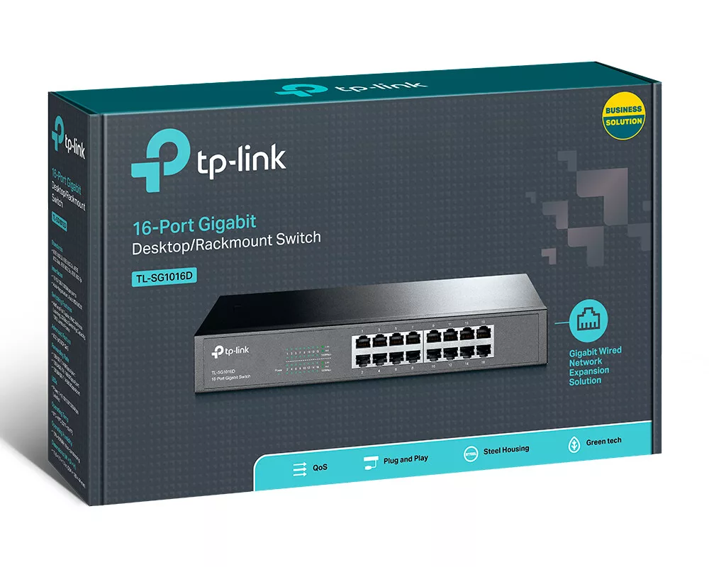 Switch (Комутатор) TP-Link TL-SG1016D 3