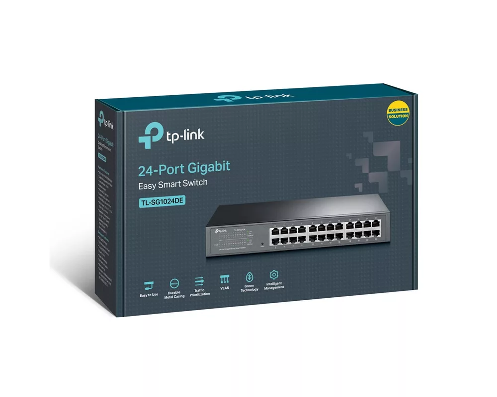 Switch (Комутатор) TP-LINK TL-SG1024DE 24-Port Gigabit 2