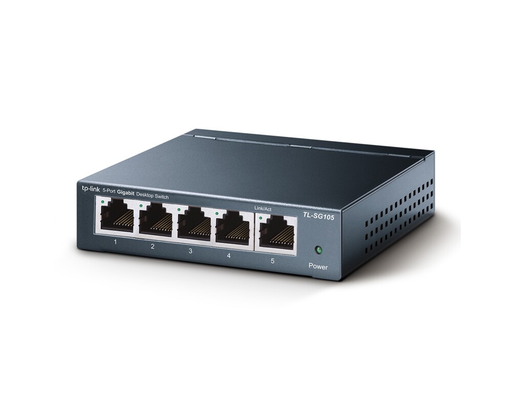 Switch (Комутатор) TP-Link TL-SG105 5-портов гигабитен 11
