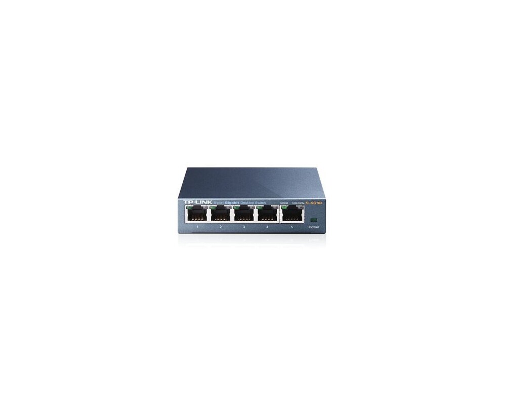 Switch (Комутатор) TP-Link TL-SG105 5-портов гигабитен