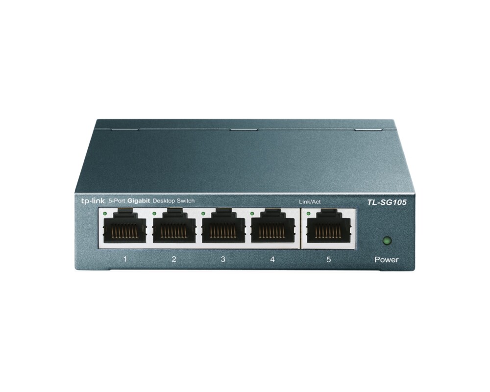 Switch (Комутатор) TP-Link TL-SG105 5-портов гигабитен 7