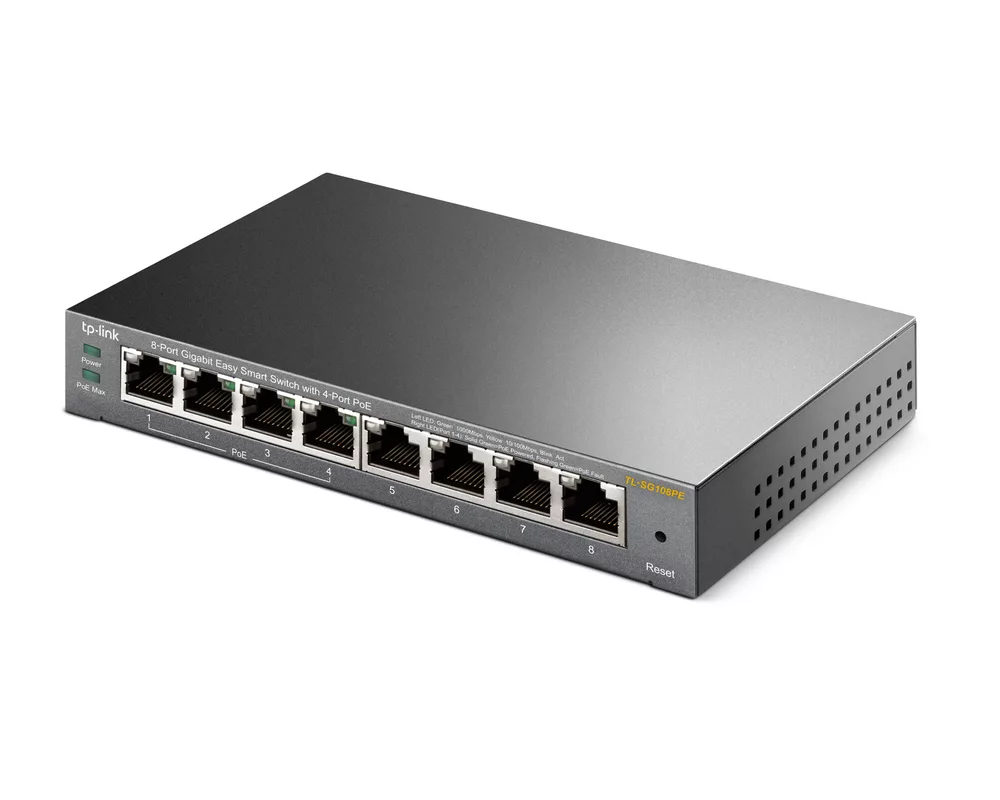 Switch (Комутатор) TP-Link TL-SG108PE PoE 3