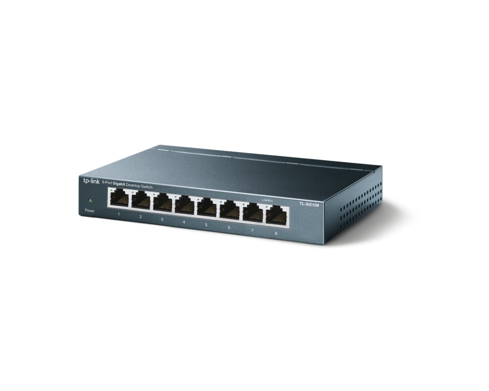 Switch (Комутатор) TP-Link TL-SG108 8-портов 2
