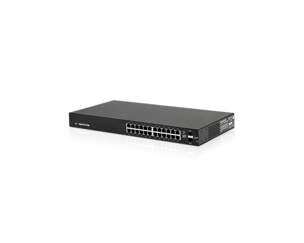Switch (Комутатор) Ubiquiti EdgeSwitch ES-24-Lite с 2 SFP порта 3