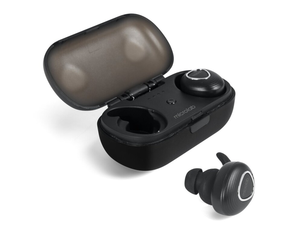 Слушалки Bluetooth Microlab TREKKER 200 бял цвят 12