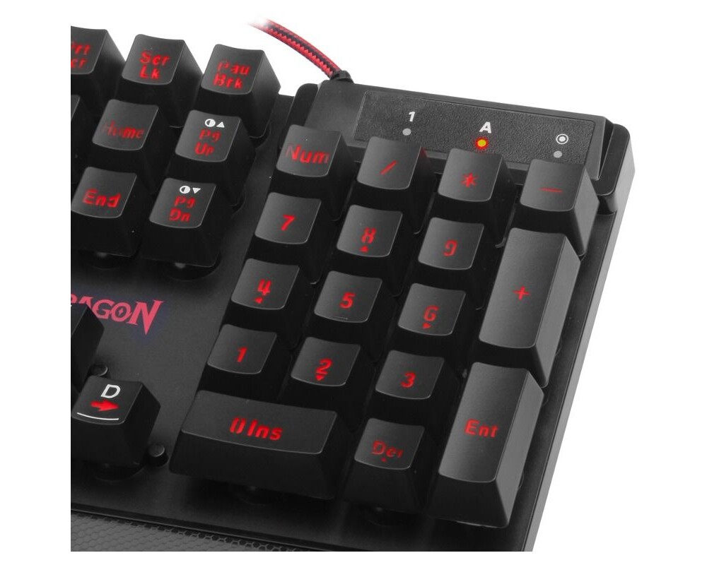 Клавиатура Redragon YAKSA K505 гейърска с подсветка 11