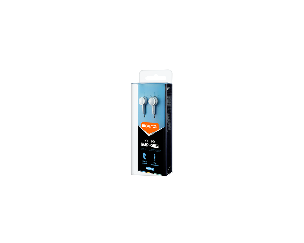 Слушалки CANYON Stereo earphones with microphone 10