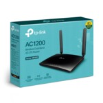 Рутер Безжичен двулентов 4G рутер TP-Link Archer MR400 AC1200 6 Рутер Безжичен двулентов 4G рутер TP-Link Archer MR400 AC1200 6