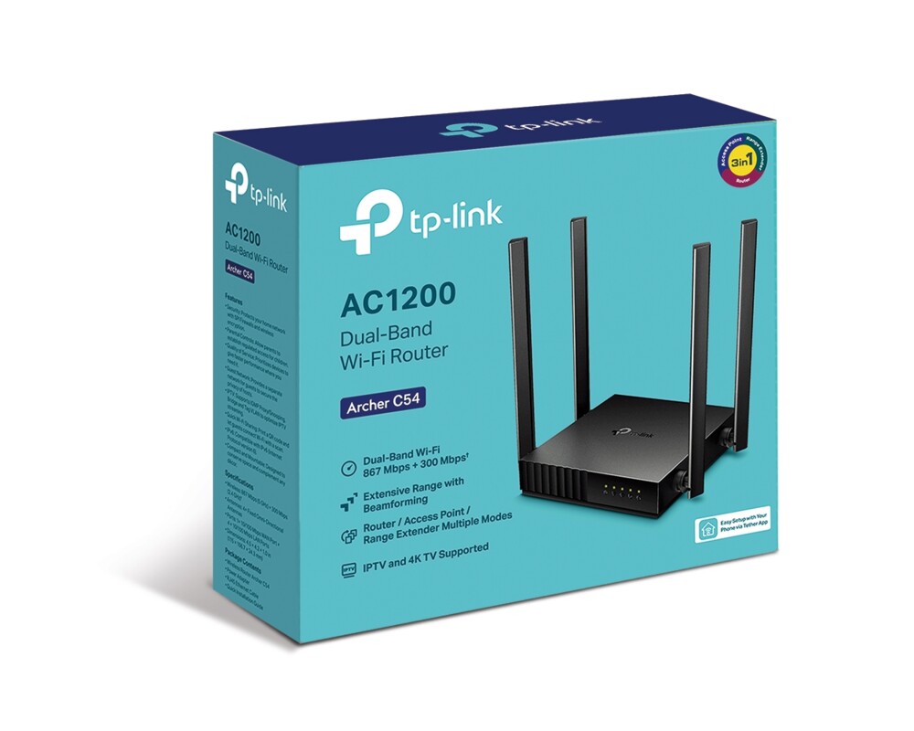Рутер TP-Link Archer C54 AC1200 3 Рутер TP-Link Archer C54 AC1200 3