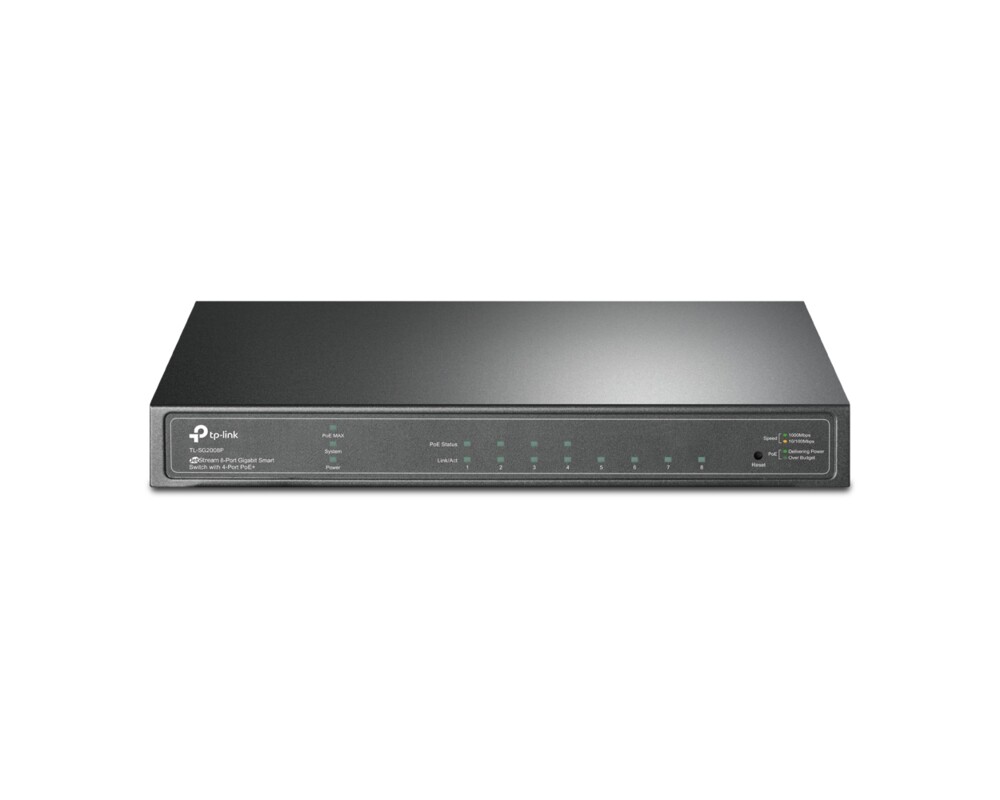 Switch (Комутатор) TP-Link SG2008P с 4 PoE+ порта 4 Switch (Комутатор) TP-Link SG2008P с 4 PoE+ порта 4