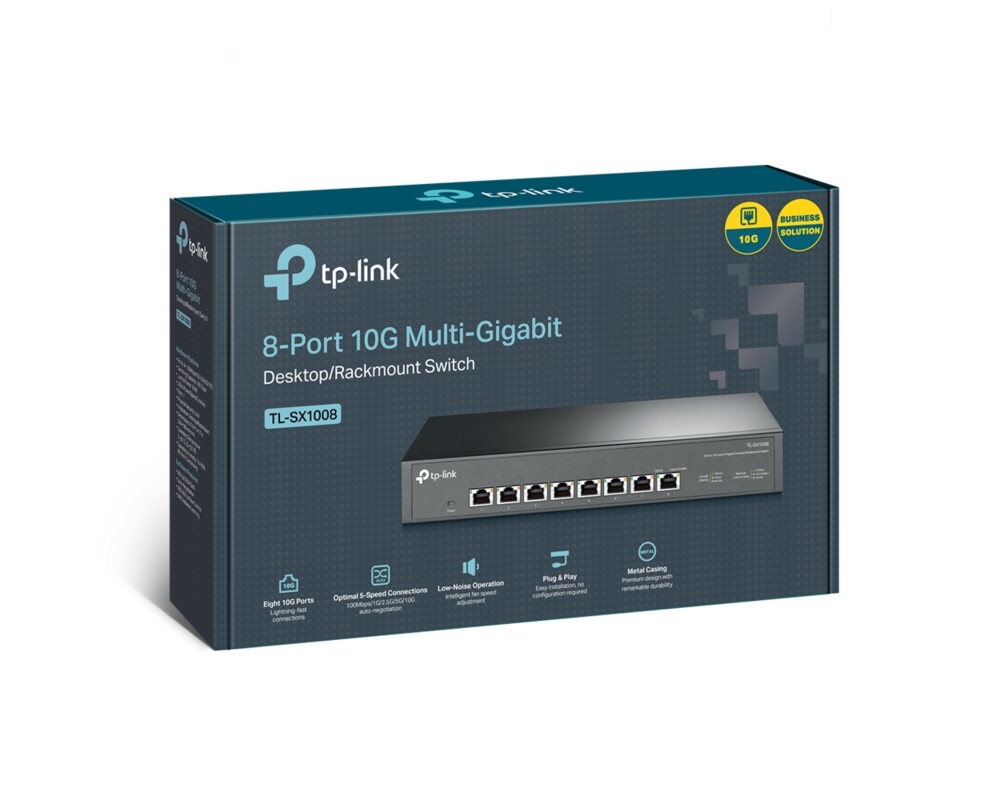 Switch (Комутатор) TP-Link TL-SX1008 2 Switch (Комутатор) TP-Link TL-SX1008 2