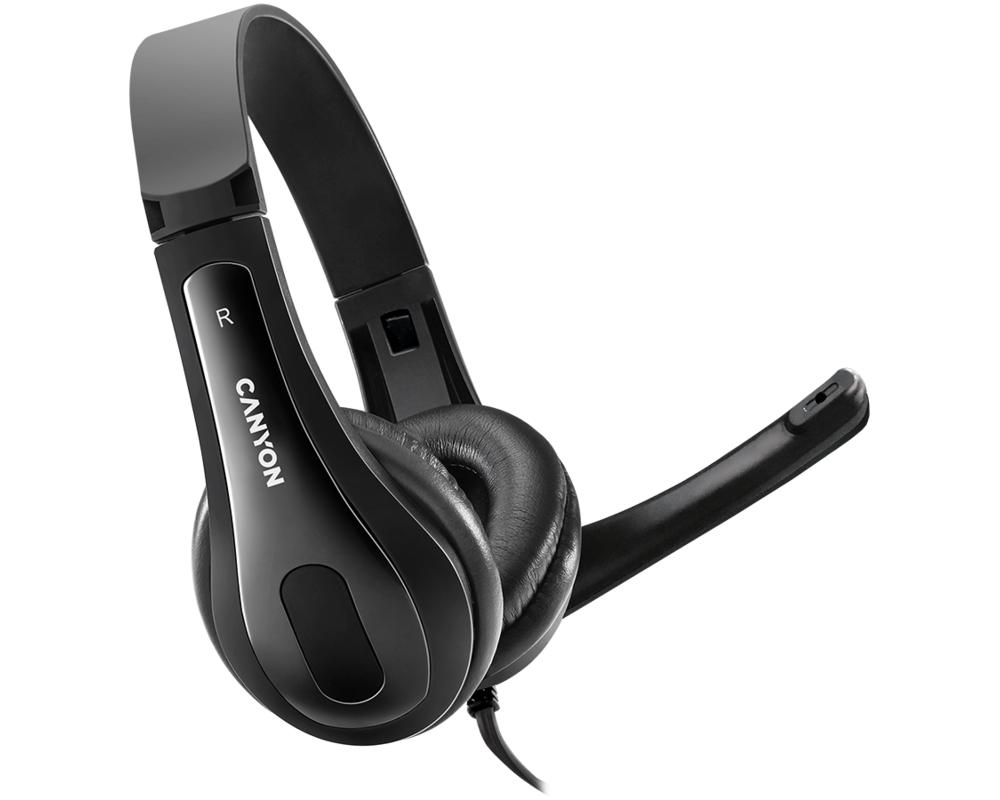 Слушалки CANYON CHSU-1 basic PC headset with microphone 6 Слушалки CANYON CHSU-1 basic PC headset with microphone 6