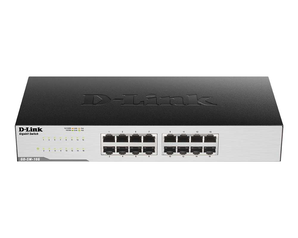 Switch (Комутатор) D-Link 16-Port Gigabit Easy Desktop Switch 5 Switch (Комутатор) D-Link 16-Port Gigabit Easy Desktop Switch 5
