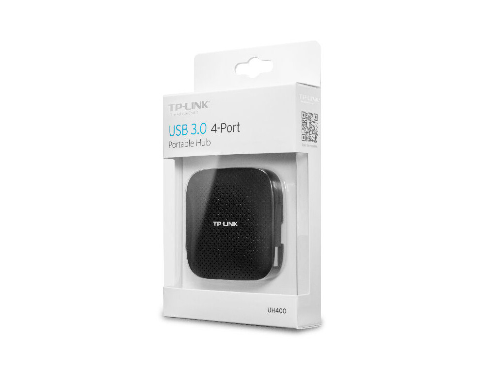USB хъб TP-Link UH400 USB 3.0 с 4 порта 12 USB хъб TP-Link UH400 USB 3.0 с 4 порта 12