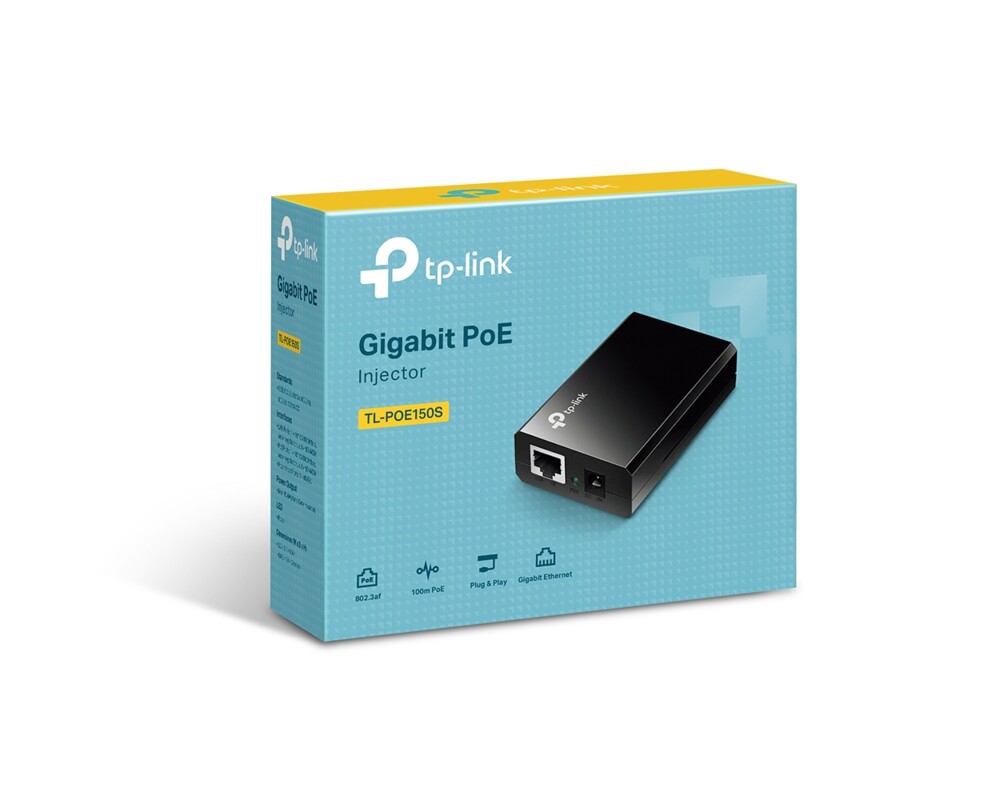 PoE адаптер TP-Link TL-PoE150S 10 PoE адаптер TP-Link TL-PoE150S 10