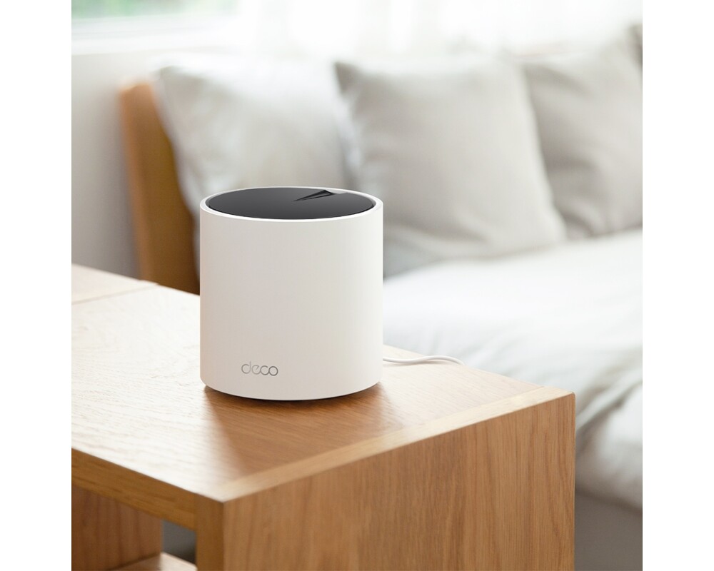 Рутер Безжична Wi-fi 6 Mesh система TP-Link Deco X55(1-pack) AX3000 8 Рутер Безжична Wi-fi 6 Mesh система TP-Link Deco X55(1-pack) AX3000 8