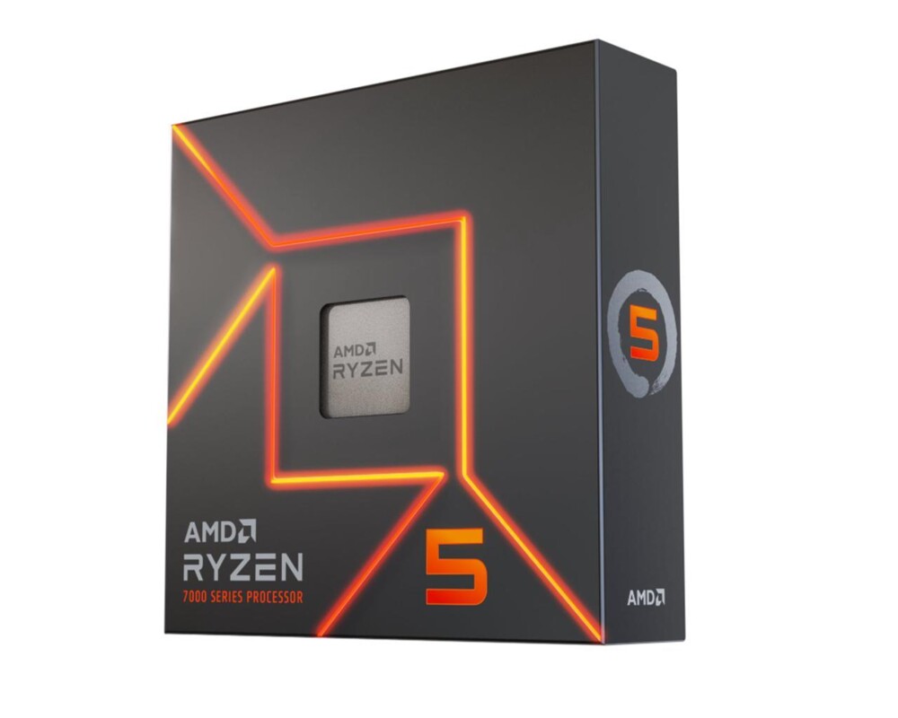 Процесор AMD Ryzen™ 5 7600X (6-ядрен), BOX, NO FAN 5 Процесор AMD Ryzen™ 5 7600X (6-ядрен), BOX, NO FAN 5