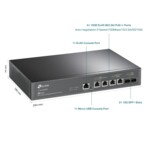 Switch (Комутатор) TP-Link TL-SX3206HPP JetStream 10GE L2+ Managed 6-портов 2 Switch (Комутатор) TP-Link TL-SX3206HPP JetStream 10GE L2+ Managed 6-портов 2