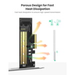 Мрежова карта Адаптер за разширителна карта Ugreen PCIe 3.0 x4 към SSD M.2 M-Key / M.2 B-Key CM302 - черен 5 Мрежова карта Адаптер за разширителна карта Ugreen PCIe 3.0 x4 към SSD M.2 M-Key / M.2 B-Key CM302 - черен 5