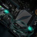 Мрежова карта Ugreen PCIe 3.0 x4 към M.2 NVMe drive CM302 - черен 2 Мрежова карта Ugreen PCIe 3.0 x4 към M.2 NVMe drive CM302 - черен 2