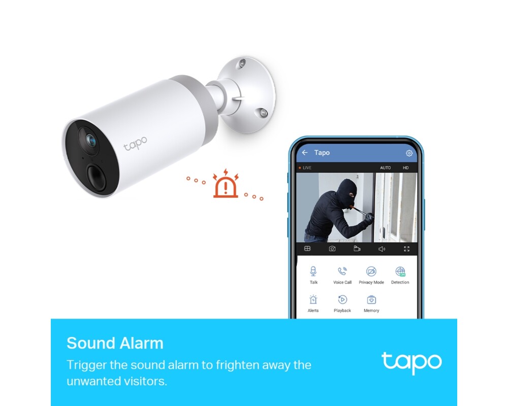 Цифрова IP камера TP-Link Tapo C400S2 KIT 7 Цифрова IP камера TP-Link Tapo C400S2 KIT 7