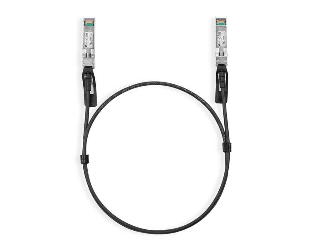 Мрежов кабел TP-Link TL-SM5220-1M DAC 1 метър 2 Мрежов кабел TP-Link TL-SM5220-1M DAC 1 метър 2