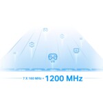 Безжичен усилвател TP-Link RE815XE  AXE5400 Mesh Wi-Fi 6E 3-лентов 3 Безжичен усилвател TP-Link RE815XE  AXE5400 Mesh Wi-Fi 6E 3-лентов 3