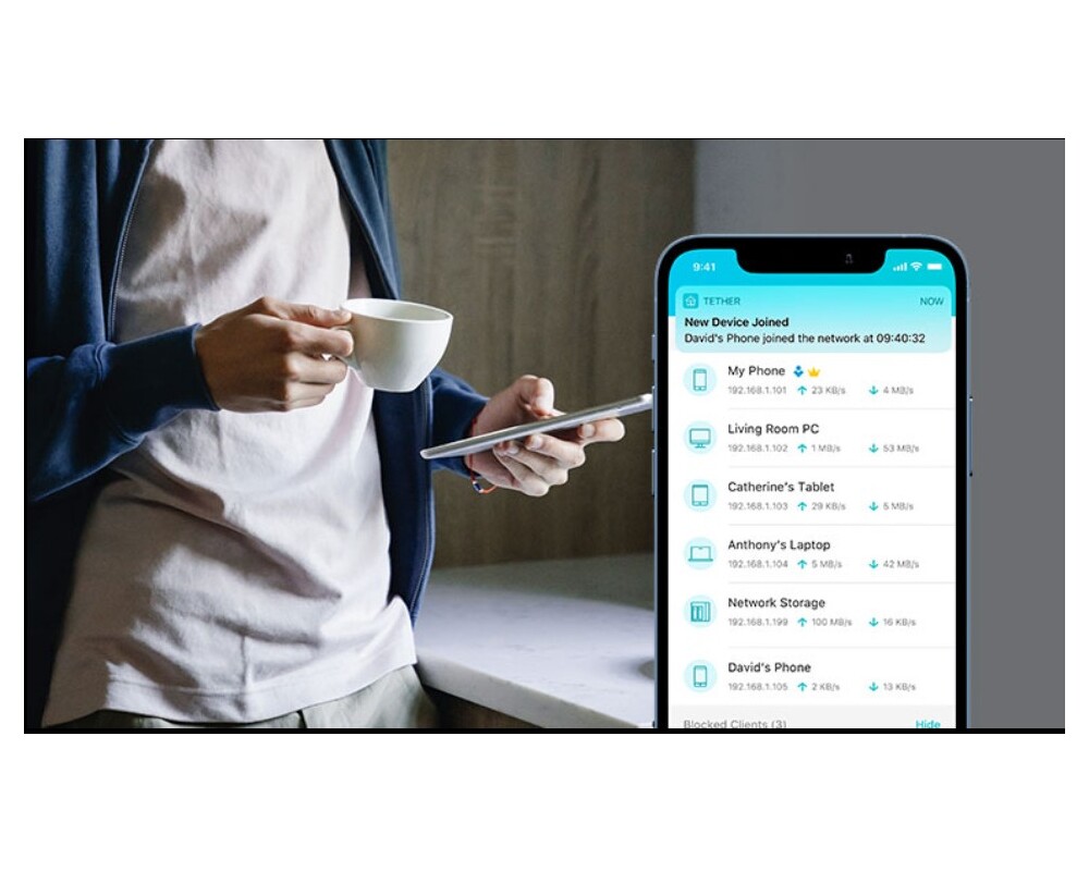 Рутер TP-Link Archer BE550 BE9300 3-лентов 9 Рутер TP-Link Archer BE550 BE9300 3-лентов 9