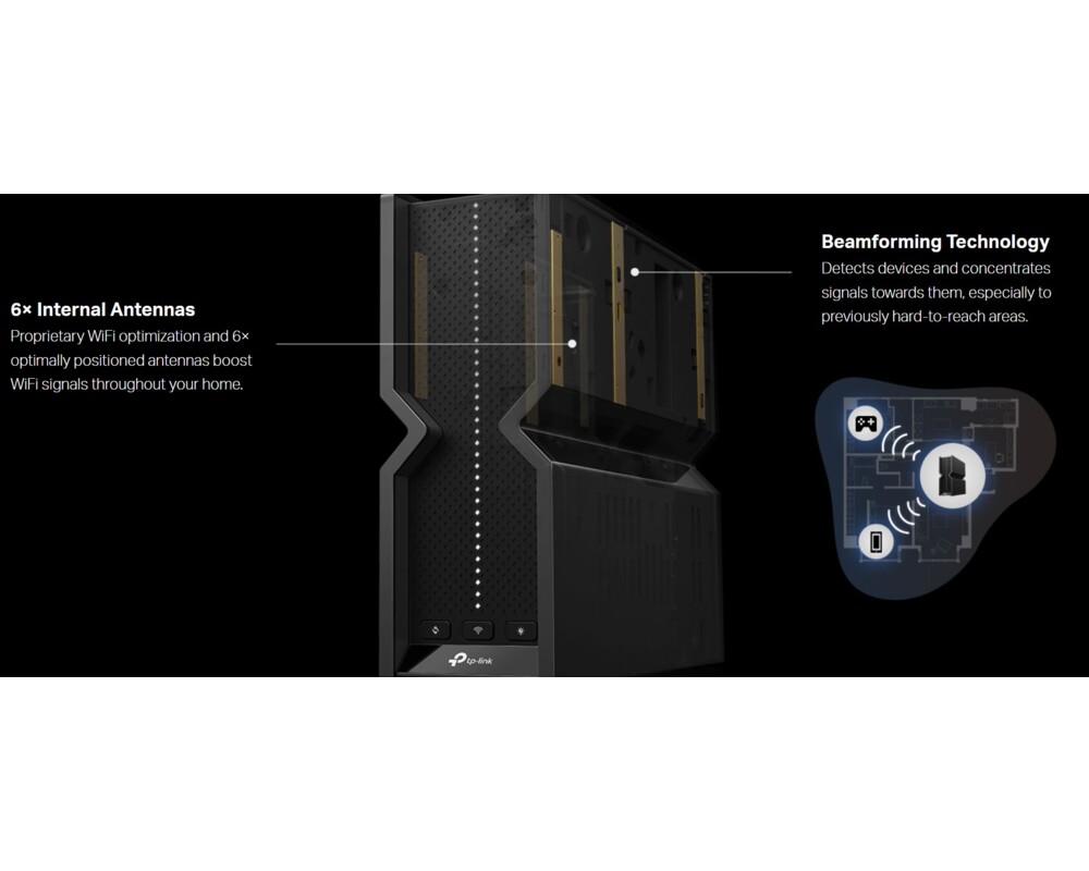 Рутер TP-Link Archer BE550 BE9300 3-лентов 11 Рутер TP-Link Archer BE550 BE9300 3-лентов 11