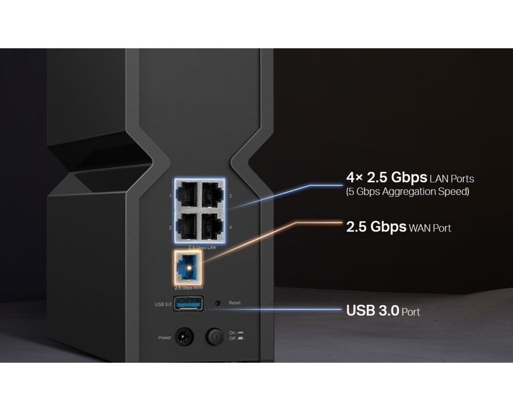 Рутер TP-Link Archer BE550 BE9300 3-лентов 12 Рутер TP-Link Archer BE550 BE9300 3-лентов 12