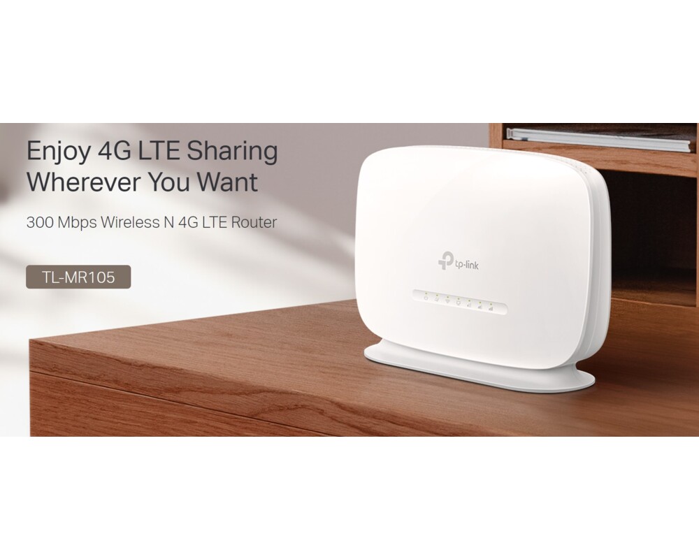 Рутер TP-Link TL-MR105 N300 7 Рутер TP-Link TL-MR105 N300 7